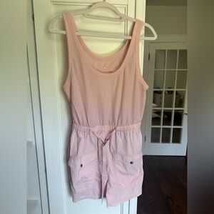 Free People Pink Jumpsuit with Chic Design
